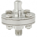 Manomètre tout inox monté sur séparateur application process industriel MAIRIX + séparateur 990.XX