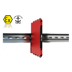 Isolateur galvanique courant d'entrée, montage rail din, alimentation par la tension de la boucle de sortie 3186A