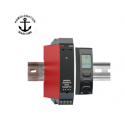 Convertisseur de signaux analogique, isolé mA/V, montage rail din configurable, alimentation multi-tension CA/CC