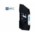 Transmetteur de température montage rail DIN alimentation par boucle de courant configurable NFC