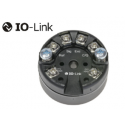 Transmetteur entrée température interface io-link montage tête de sonde alimentation par boucle de courant