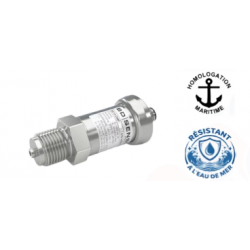 Transmetteur de pression cupro-nickel homologue marine avec signal de sortie 4-20mA