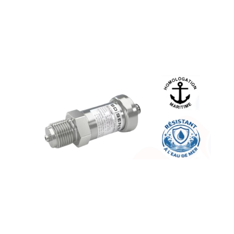 Transmetteur de pression cupro-nickel homologue marine avec signal de sortie 4-20mA