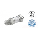 Transmetteur de pression cupro-nickel homologue marine avec signal de sortie 4-20mA