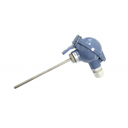 Sonde thermocouple type k avec tête de raccordement, plongeur lisse SKDS