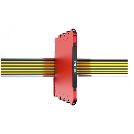 Convertisseur duplicateur isolé mA/V, montage rail DIN, configurable, alimentation 24Vcc 3109