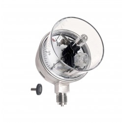 Manomètre tout inox à contacts électriques modulaires  MAIRIX + KOMBI M