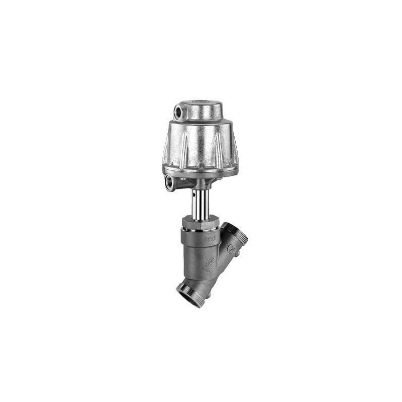 Vanne Pneumatique 2 Voies En Inox 304 – DN20 – Pour Air, Eau, Vapeur – 0-16 Bar