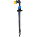 Transmetteur de mesure pH submersible pour rejet d'eau, électronique compact, sortie 4/20mA
