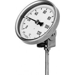 Thermomètre bimétallique à cadran tout inox boitier orientable et inclinable TXBI