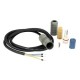 Raccordement électrique 1,5m de câble, 16A maxi IP66, embout de fermeture
