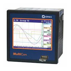 Enregistreur de données multivoies universelle a écran tactile NELCMCCONF01